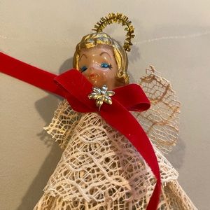 Vintage angel ornament